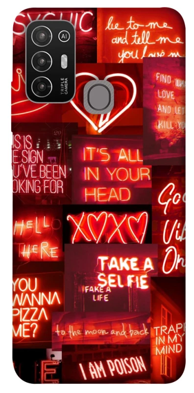 Чохол на ZTE Blade A52 Love collage ver.7 фото 1 з 1