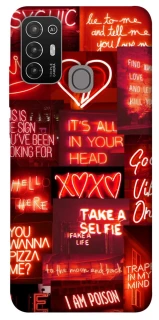 Чохол на ZTE Blade A52 Love collage ver.7 фото 1 з 1