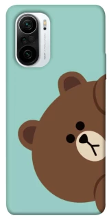 Чехол на Xiaomi Redmi K40 / K40 Pro / K40 Pro+ / Poco F3 bear фото 1 из 1