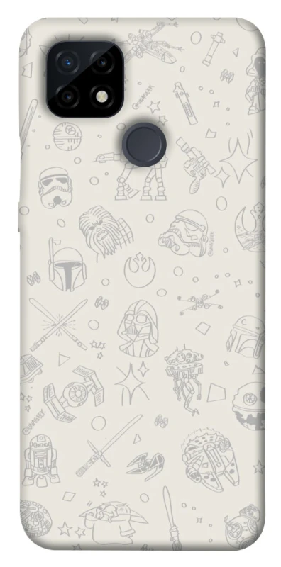 Чехол на Realme C21 Star Wars background ver.1 фото 1 из 1