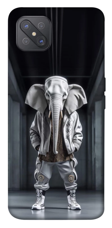 Чохол на Oppo A92s Слон v2 фото 1 з 1