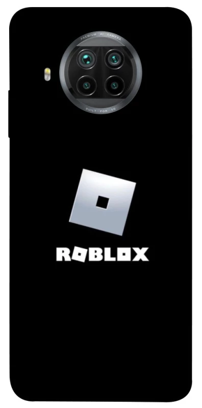 Чохол на Xiaomi Mi 10T Lite / Redmi Note 9 Pro 5G Roblox logo black фото 1 з 1