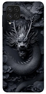 Чехол на Samsung Galaxy A22 4G black dragon фото 1 из 1
