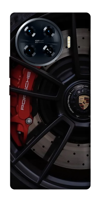 Чехол на TECNO Spark 20 Pro+ Wheal porsche фото 1 из 1