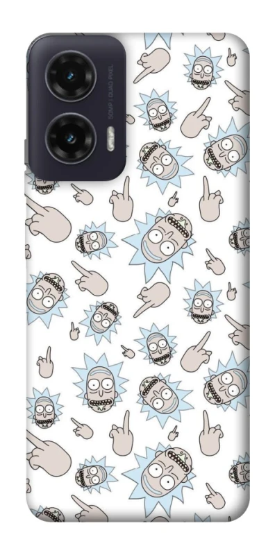 Чохол на Motorola Moto G35 Rick and Morty style фото 1 з 1