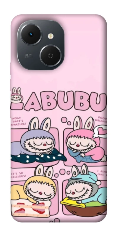 Чохол на TECNO Spark 40C Labubu Dreams Collage фото 1 з 1