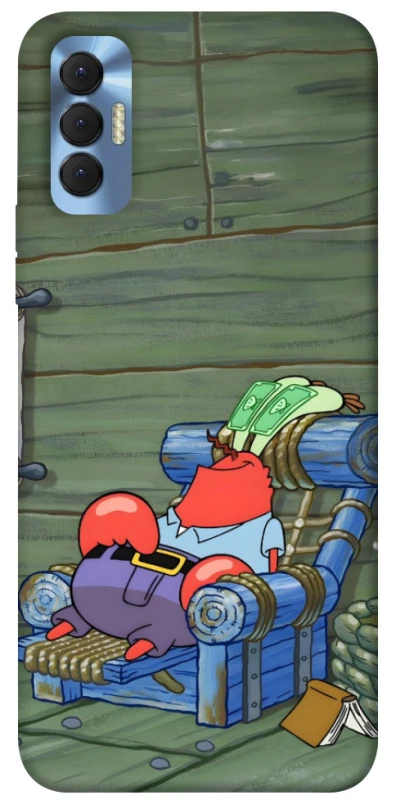 Чохол на TECNO Spark 8P Mr.Krabs фото 1 з 1