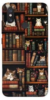 Чехол на Xiaomi Mi 8 Cats & Books фото 1 из 1