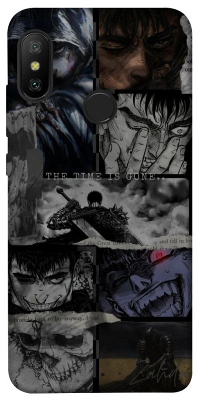 Чехол на Xiaomi Mi A2 Lite / Xiaomi Redmi 6 Pro Berserk collage ver.3 фото 1 из 1