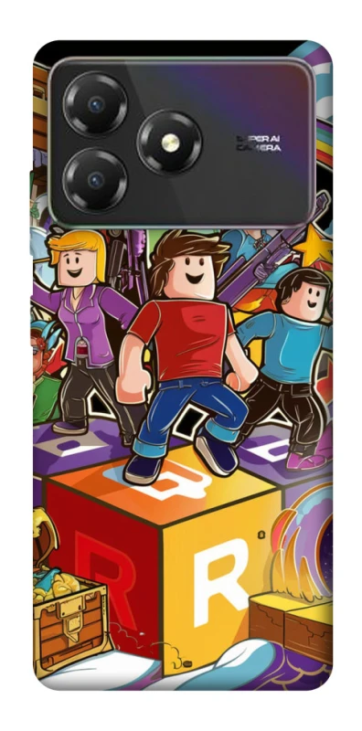 Чехол на ZTE Blade A36 Roblox family фото 1 из 1