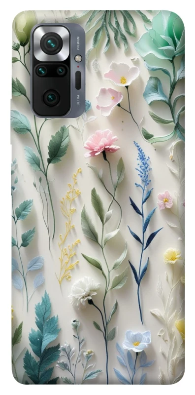 Чехол на Xiaomi Redmi Note 10 Pro Floral design ver.3 фото 1 из 1