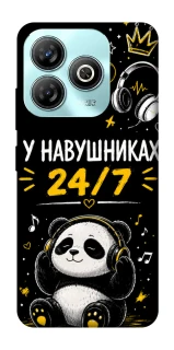 Чохол на ZTE Blade A75 4G У навушниках 24/7 фото 1 з 1
