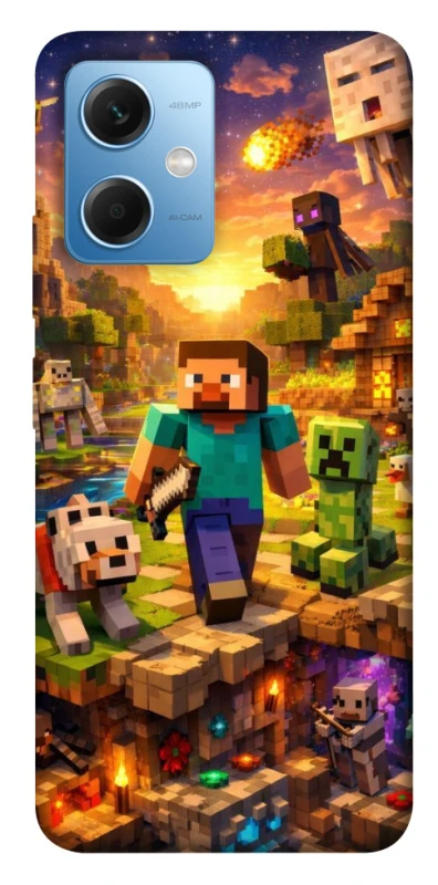 Чохол на Xiaomi Poco X5 5G Minecraft v6 фото 1 з 1