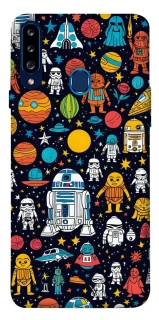 Чехол на Samsung Galaxy A20s Star Wars background ver.2 фото 1 из 1