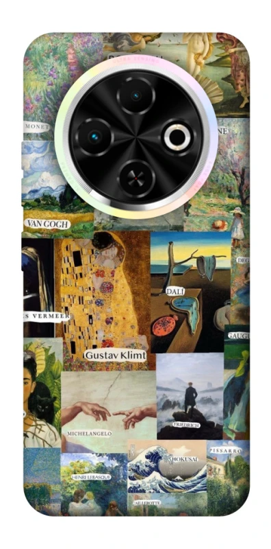 Чохол на TECNO Spark 30C Art collage ver.8 фото 1 з 1