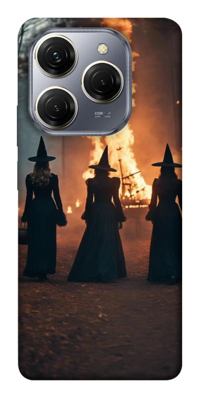 Чохол на TECNO Spark 20 Pro Halloween Witch ver.6 фото 1 з 1