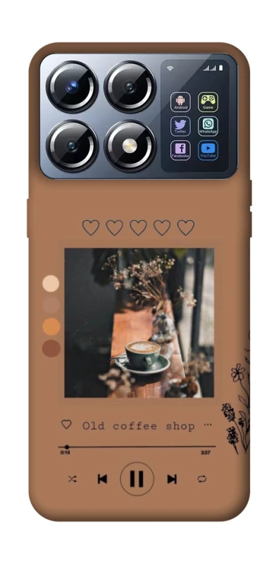 Чохол на Xiaomi POCO X8 Pro Coffee player фото 1 з 1