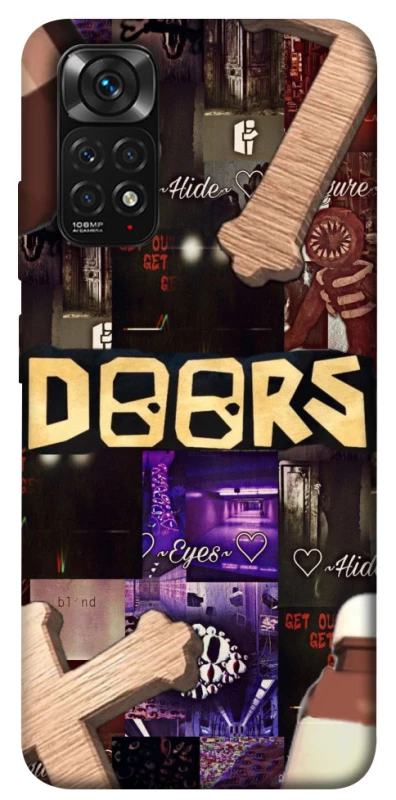 Чохол на Xiaomi Redmi Note 11 (Global) / Note 11S Roblox doors dark mode фото 1 з 1