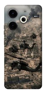 Чехол на TECNO Pova 6 Neo (LI6) Black hawk фото 1 из 1