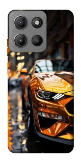 Чохол на Motorola Moto G15 Power Golden sports car фото 1 з 1