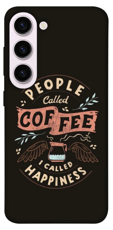 Чехол на Samsung Galaxy S23+ Сoffee happiness фото 1 из 1
