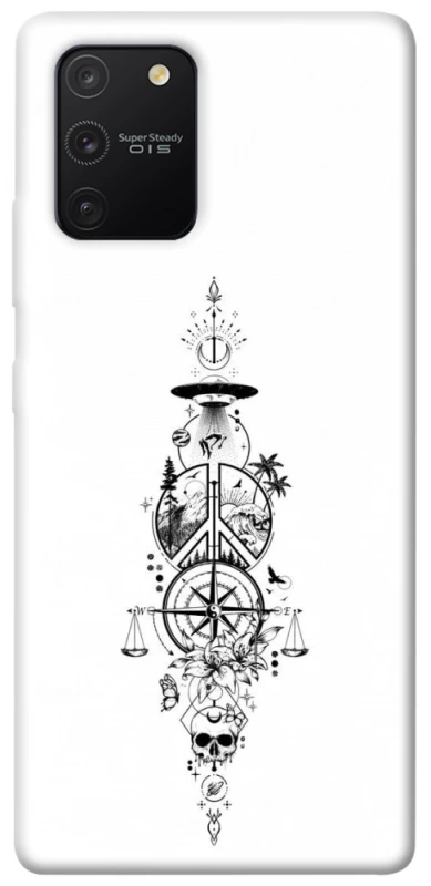 Чехол на Samsung Galaxy S10 Lite Tattoo ver.7 фото 1 из 1