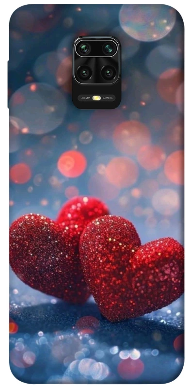 Чохол на Xiaomi Redmi Note 9s / Note 9 Pro / Note 9 Pro Max Red hearts фото 1 з 1