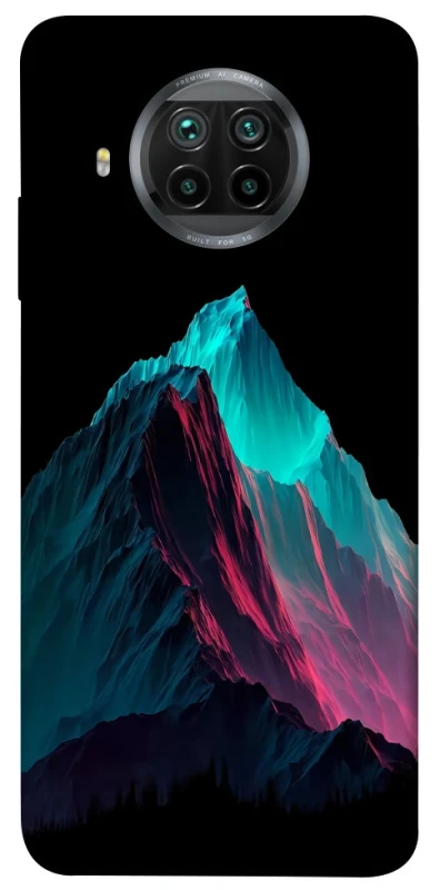Чехол на Xiaomi Mi 10T Lite / Redmi Note 9 Pro 5G Neon mountains фото 1 из 1