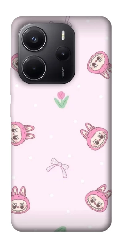 Чохол на Xiaomi Redmi Note 14 5G Labubu Flower фото 1 з 1