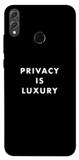 Чохол на Huawei Honor 8X Privacy is luxury фото 1 з 1