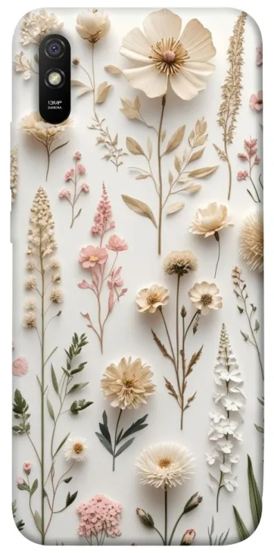 Чохол на Xiaomi Redmi 9A Floral design ver.1 фото 1 з 1