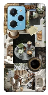 Чехол на Xiaomi Poco X5 Pro 5G Coffee collage ver.4 фото 1 из 1
