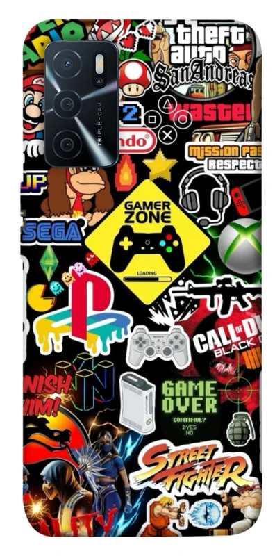 Чехол на Oppo A16s / A16 Gamer Zone фото 1 из 1