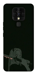 Чехол на TECNO Camon 16 SE Человек-Бензопила фото 1 из 1