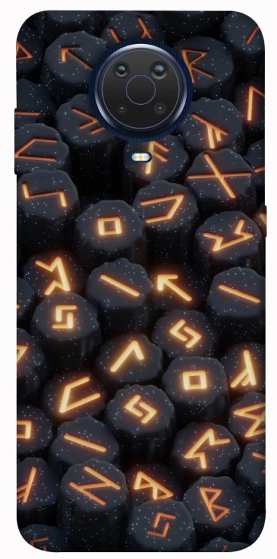 Чохол на Nokia G20 / G10 / 6.3 Вогняні руни фото 1 з 1