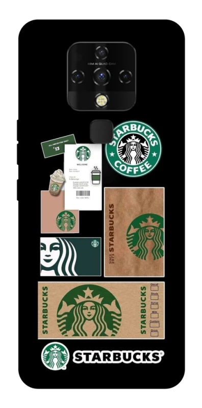 Чохол на TECNO Camon 16 SE Starbucks coffee фото 1 з 1
