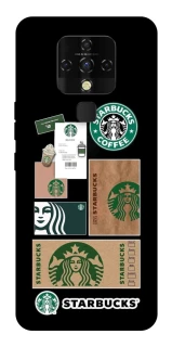 Чохол на TECNO Camon 16 SE Starbucks coffee фото 1 з 1