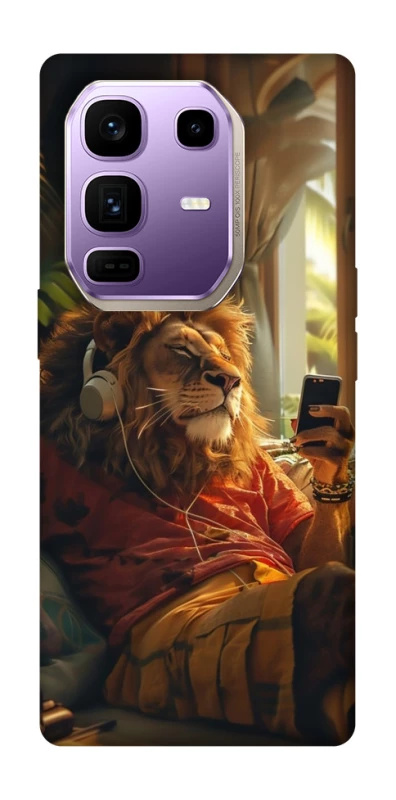 Чехол на Infinix Note 50 Pro+ Лев v2 фото 1 из 1