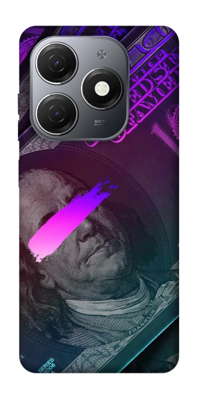 Чехол на TECNO Spark 20 Neo dollar v2 фото 1 из 1