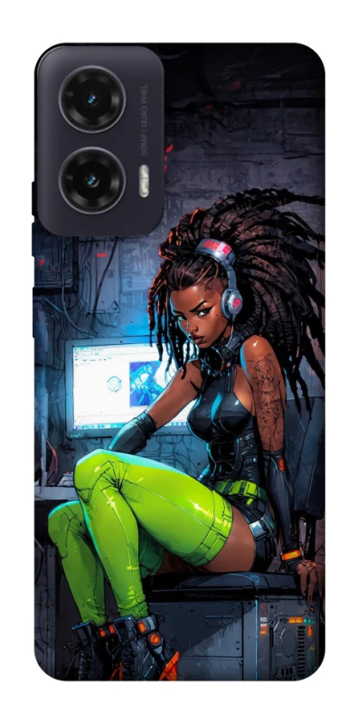 Чохол на Motorola Moto G35 Cyber girl фото 1 з 1
