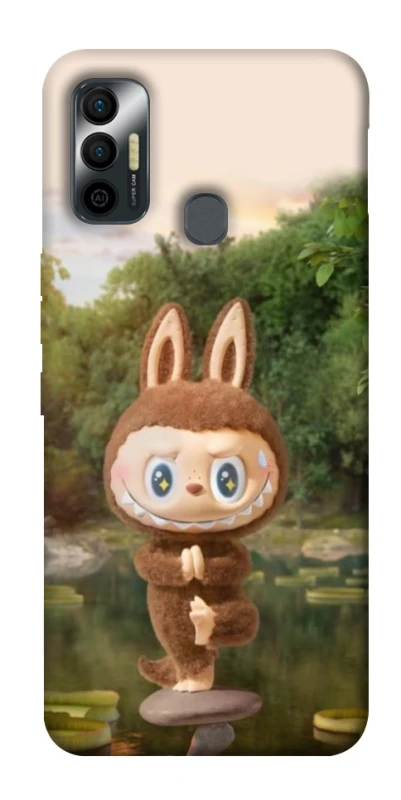 Чехол на TECNO Spark 7 Labubu Yoga фото 1 из 1