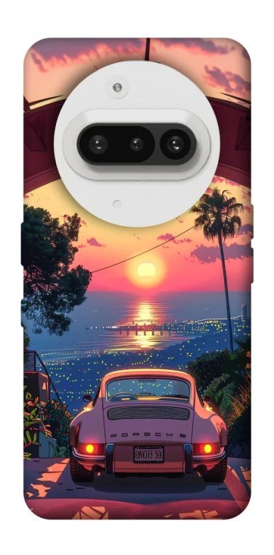 Чохол на Nothing Phone (3a) Porsche at sunset фото 1 з 1