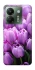 Чехол на Xiaomi Poco M7 pro 5G Фиолетовые тюльпаны фото 1 из 1