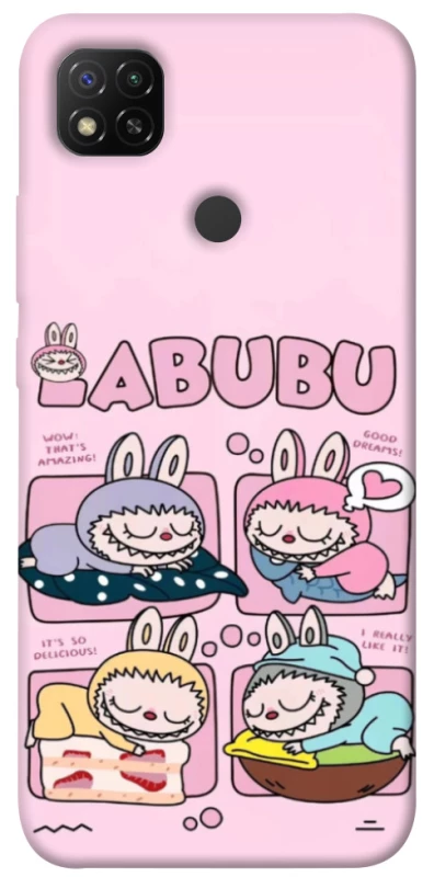 Чохол на Xiaomi Redmi 9C Labubu Dreams Collage фото 1 з 1