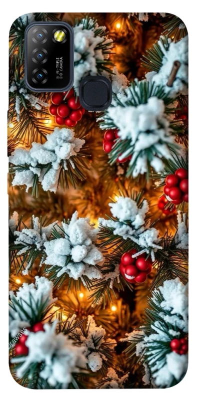 Чохол на Infinix Hot 10 Lite Новорічний v22 фото 1 з 1