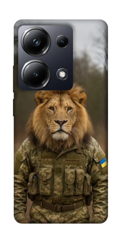 Чохол на Xiaomi Poco M6 Pro 4G Лев захисник фото 1 з 1