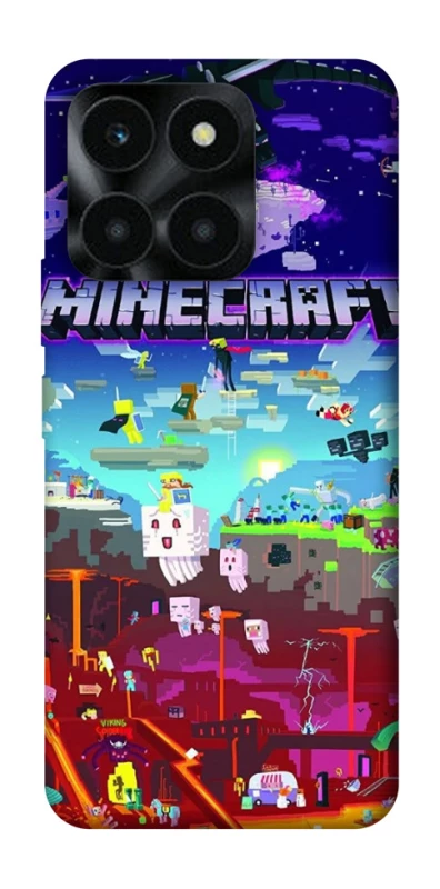 Чехол на Huawei Honor X6a Minecraft world фото 1 из 1