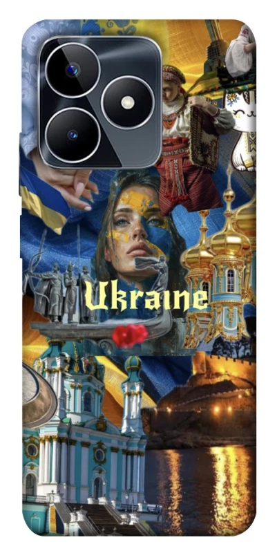 Чохол на Realme C53 Ukraine style ver.3 фото 1 з 1