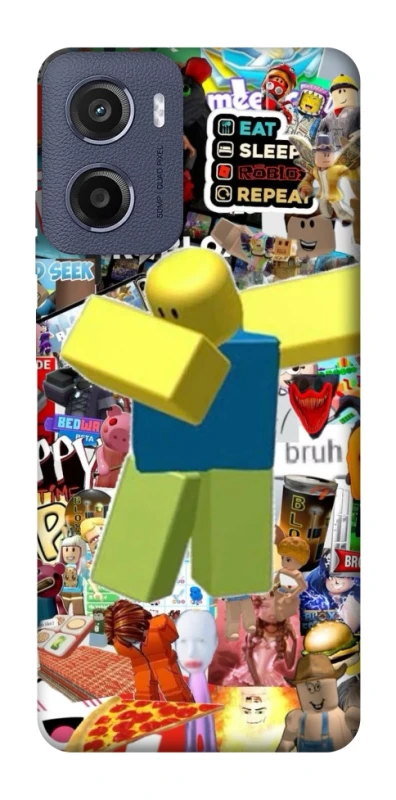 Чохол на Motorola Moto E15 Roblox style фото 1 з 1
