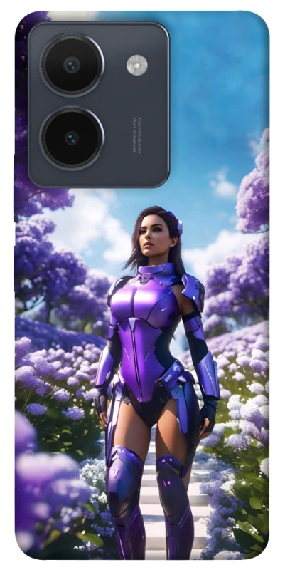 Чохол на Vivo Y36 Cyber space girl ver.4 фото 1 з 1